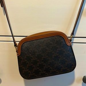 Celine Triomphe Canvas Camera Bag